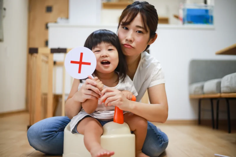 배변훈련 거부하는 아이